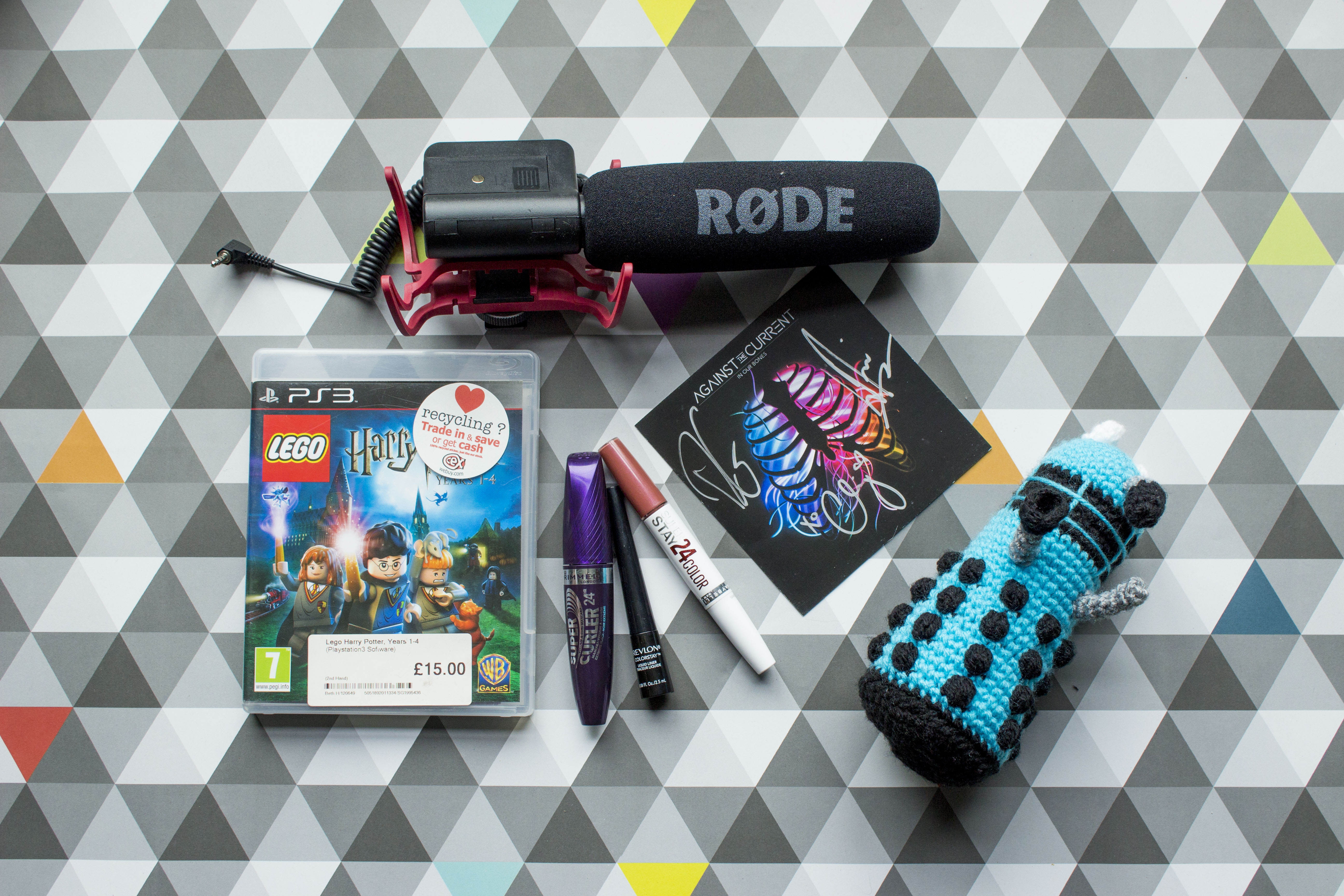 favourites - flatlay