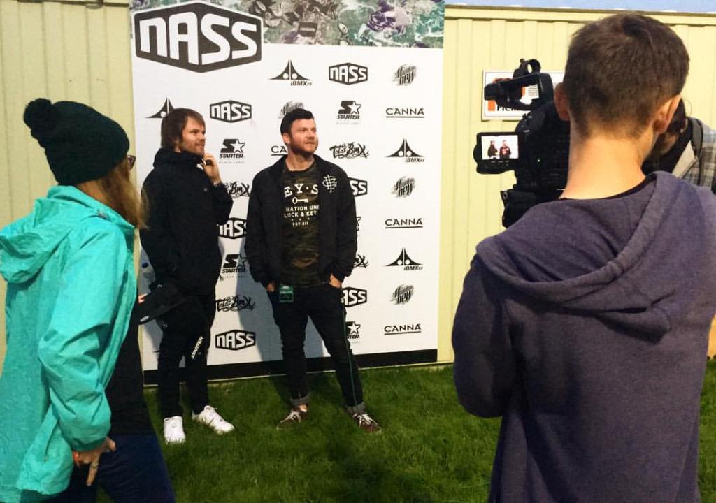 Writing at a festival!