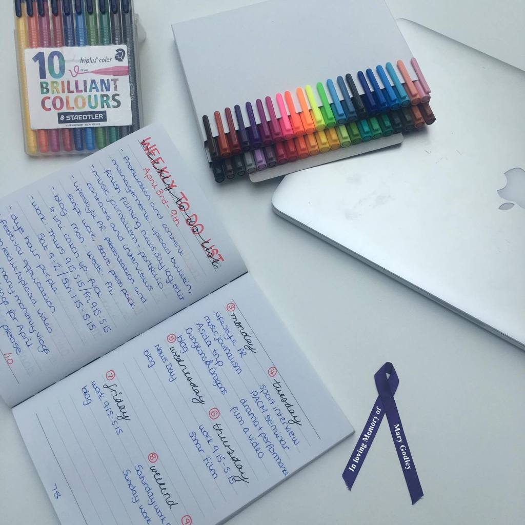 bullet journal: update