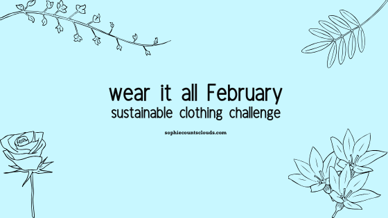 wear it all February | sustainable clothing&nbsp;challenge