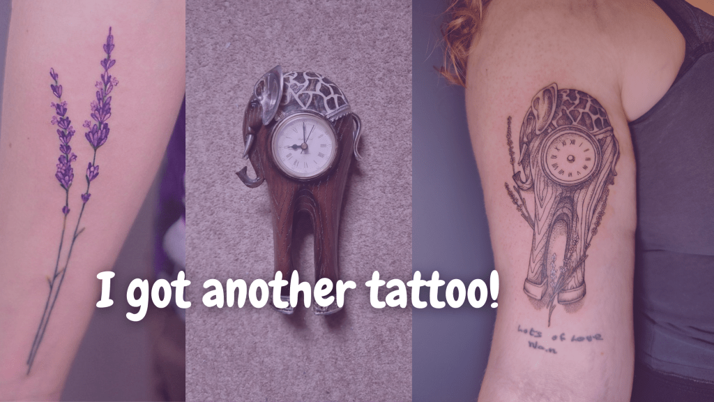 I got another&nbsp;tattoo!