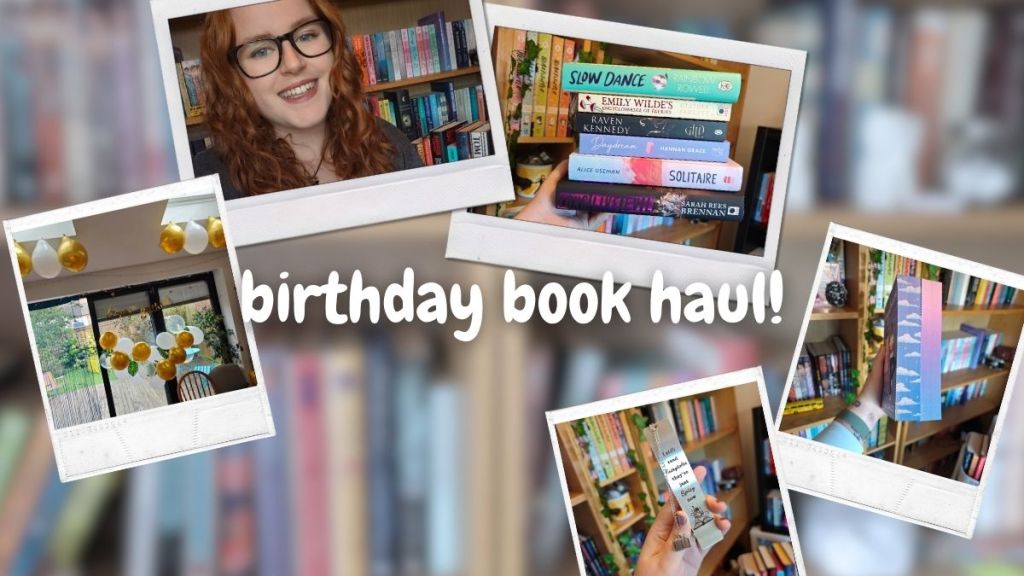 birthday book haul!